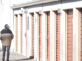 Winnipeg [olice are investigating the discovery of human remains in a U-Haul storage facility in Winnipeg. The investigation is in progress, but police believe they have found the remains of three or four infants inside one of the storage lockers. (Chris Procaylo/Winnipeg Sun)