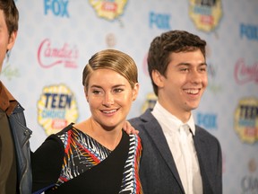 Shailene Woodley at the 2014 Teen Choice Awards in Los Angeles on August 10, 2014. (Brian To/WENN.com)