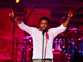 Jamaican reggae singer Shaggy performs during the 49th International Festival of Carthage at the Roman Theatre of Carthage, in Tunis July 17, 2013. Picture taken July 17, 2013. REUTERS/Anis Mili