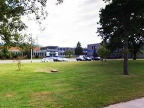 A photo of Sayreville War Memorial High School in New Jersey. (Google Maps)