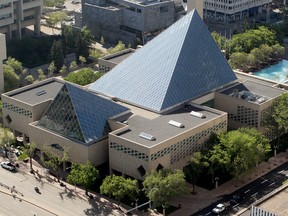 Edmonton City Hall, in Edmonton Alta. FILE PHOTO