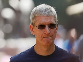 Apple Inc. CEO Tim Cook.   REUTERS/Rick Wilking