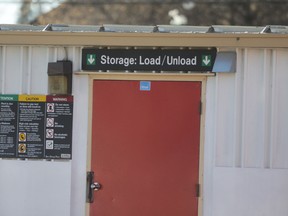 U-Haul storage facility in Winnipeg. (Chris Procaylo/QMI Agency)