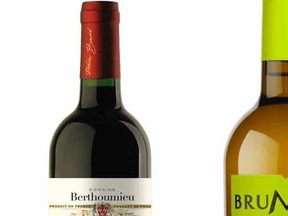 Domaine Berthoumieu 2011 Haute Tradition and Vignobles Brumont 2013 Gros Manseng-Sauvignon.

(Courtesy)