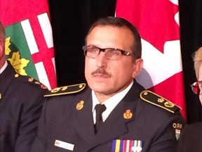 OPP Deputy Commissioner Scott Tod at a press conference at Queen's Park Wednesday, Oct. 22, 2014. (Antonella Artuso/Toronto Sun)