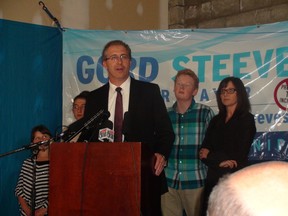 Gord Steeves finished in fourth place in the 2014 Winnipeg election.