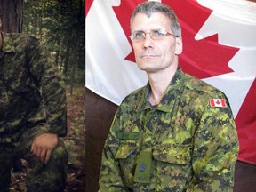 Left: Cpl. Nathan Cirillo, who was shot while on guard at the Tomb of the Unknown Soldier in Ottawa on Oct. 22. Right: Warrant Officer Patrice Vincent is pictured in this Department of National Defence handout photo. Vincent was killed after being struck, along with another soldier, in Saint-Jean-sur-Richelieu, Que., on Oct. 20.
