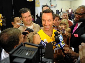 Steve Nash’s career could be over after announcing he will sit out this season with a back injury. (USA TODAY SPORTS)