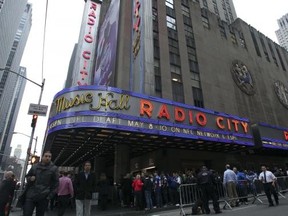 Radio City Music Hall in New York, May 8, 2014 file photo. Credit: REUTERS/Brad Penner/USA TODAY Sports