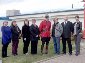 Dignitaries and local foster parents gathered at the Drayton Valley Civi Centre to celebrate National Foster Families Week, with a flag raising ceremony.