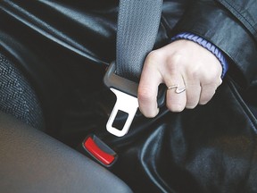 Strathcona County RCMP are urging residents to buckle up not just in October, but throughout the year as well. (John Woods QMI Agency)