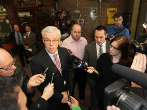 Greg Selinger's time as Manitoba premier may be coming to an end, Tom Brodbeck writes. (Chris Procaylo/Winnipeg Sun file photo)