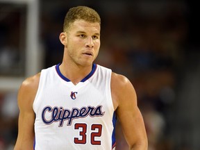 Blake Griffin and the Los Angeles Clippers looked poised to finish at the top in the NBA's Western Conference. (AFP/PHOTO)