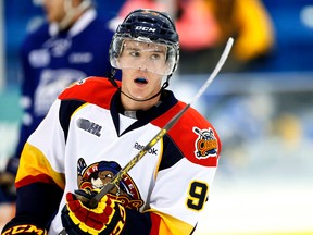 Erie Otters forward Connor McDavid could go first overall in the June NHL draft, and the Sabres could own the first pick. (CRAIG ROBERTSON/TORONTO SUN)