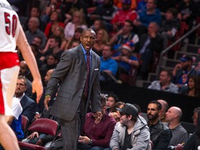 Raptors head coach Dwane Casey has for years kept files on opposing coaches. (QMI AGENCY/PHOTO)