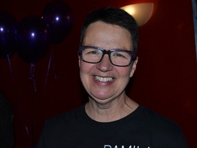 Catherine McKenney smiles for the camera after winning Somerset Ward. (SOPHIE DESROSIERS Ottawa Sun)