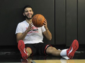 Raptors point guard Greivis Vasquez (Stan Behal, Toronto Sun)