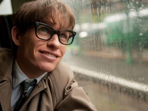 Eddie Redmayne in "The Theory of Everything."