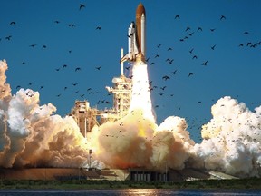 NASA's Space Shuttle Challenger lifts off from Kennedy Space Center in this NASA handout photo dated January 28, 1986. (REUTERS/NASA/Handout/Files)
