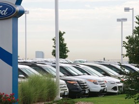 Ford dealership.

REUTERS/Rick Wilking