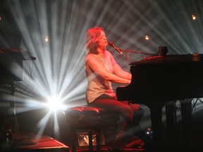 Sarah McLachlan performs at Winspear Centre on Wednesday. (HUGO SANCHEZ/Special to the Edmonton Sun)