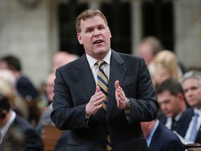 Minister of Foreign Affairs John Baird speaks during Question Period on Parliament Hill in Ottawa October 21, 2014. (REUTERS/Blair Gable)