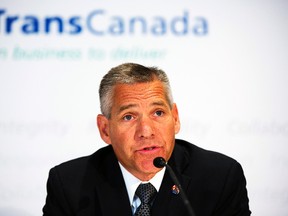 TransCanada CEO Russ Girling announced plans for a new natural gas pipeline for Ontario and Quebec. (Reuters file photo)