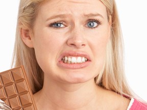 Hold that order! Before you take a sip of that large chocolate milkshake, if you knew you’d have to put in a 16 km walk to burn off the calories, would you still indulge? (Fotolia)
