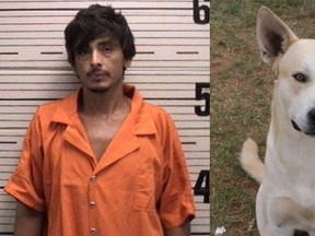 Edward Melvin Henderson, a suspected drug dealer, had his cover blown by his own dog. (Prattville Police Department handout)