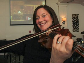 Kingston violinist Danielle Lennon launches her debut album at the University Club on Nov. 14. (Julia McKay/The Whig-Standard)