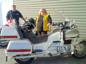 Craig and Joy Walker of Courtright are riding a trend when they travel the region in their motorcycles. The couple, formerly of Cambridge, find the wide open spaces of this part of Ontario just perfect for day trips. They also enjoy travelling the roads on both sides of the St. Clair River River.
SUBMITTED PHOTO