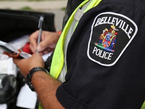 belleville police ticket