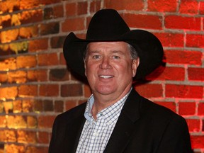 Cook County Saloon's Barry Sparrow poses for a photo during the Canadian Finals Rodeo and Farmfair International media launch at Cook County Saloon, 8010 Gateway Blvd., in Edmonton Alta., on Thursday Oct. 23, 2014. David Bloom/Edmonton Sun/QMI Agency