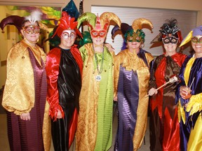 A group of lively jesters were on hand to entertain. (Dave Flaherty/Goderich Signal Star)