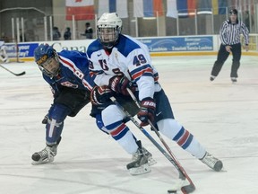 Max Jones. Bruce Smith/Hockey Canada Image