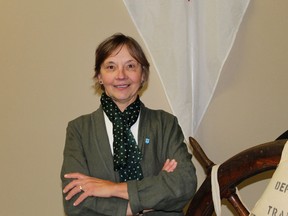 Lillian Kluka was the first female captain on the Great Lakes and the first female marine pilot to work for the federal government. The Perth County resident told tales of nautical adventures as part of Sombra Museum's Monthly Lecture Series on Oct. 28.
CARL HNATYSHYN/SARNIA THIS WEEK/QMI AGENCY