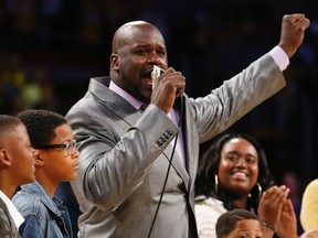 Shaquille O'Neal is asking a Michigan federal court judge to shut down a defamation lawsuit brought against him by a man he allegedly mocked on Instagram in April. (Danny Moloshok/Reuters/Files)