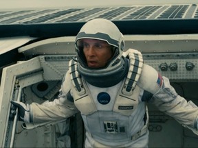 Matthew McConaughey plays Cooper in 'Interstellar'. (Handout)