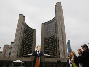 Mayor John Tory. (STAN BEHAL, Toronto Sun)