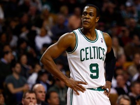 The Raptors face the Rajon Rondo and the Celtics in Boston on Wednesday night. (AFP)