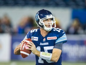 Toronto Argonauts quarterback Ricky Ray. (ERNEST DOROSZUK/Toronto Sun)