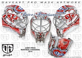 Hobby artist sees Oilers goalie mask design become reality after winning  contest