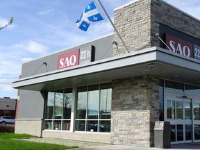 A Société des Alcools du Québec (SAQ) express location in Quebec City.  (JEAN-FRANCOIS DESGAGNES/QMI Agency)