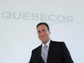 Quebecor president and CEO Pierre Dion. REUTERS/Christinne Muschi