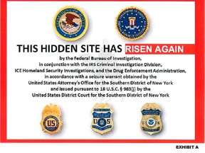 The alleged homepage to Silk Road 2.0, the successor website to Silk Road, is seen in a screenshot labelled Exhibit A from a U.S. Department of Justice (DOJ) criminal complaint filed against Blake Benthall Nov. 6, 2014. REUTERS/DOJ/Handout