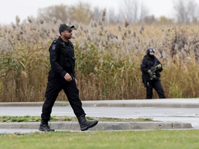 Chatham-Kent police executed an incident command training exercise with the Critical Incident Response Team at the Galaxy Cinemas in Chatham Thursday November 06, 2014.  Diana Martin/Chatham Daily News/QMI Agency