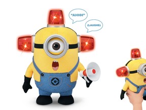 Despicable Me "Bee-Do" Fireman Minion Stuart. (Supplied)