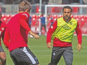 Toronto FC’s Dwayne De Rosario has been named to Canada’s squad for a friendly against Panama. (JACK BOLAND/Toronto Sun)