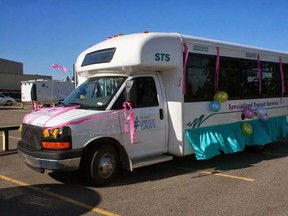 Spruce Grove’s Specialized Transit Service. - Photo included in the City agenda package