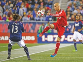 Toronto FC midfielder Michael Bradley says the team doesn’t need to be blown up, but does need some new players. (USA TODAY SPORTS)